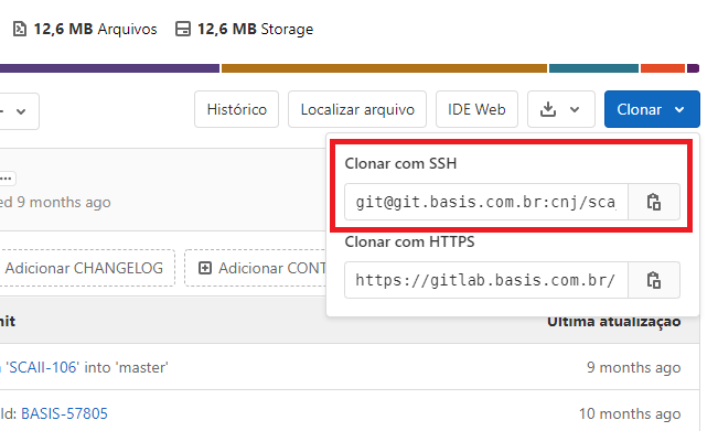 gitlab clone ssh